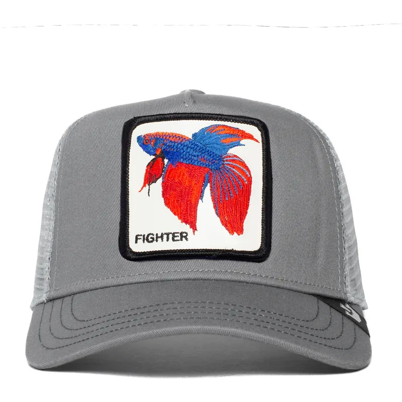 sapkak-szurke-snapback-siam-fighter-alpha-betta-truckin-the-farm-goorin-bros