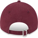 verstellbare-9twenty-league-essential-kappe-in-burgunderrot-der-los-angeles-dodgers-mlb-von-new-era