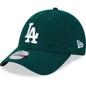 sapkak-ivelt-zold-allithato-9forty-essential-melton-wool-los-angeles-dodgers-mlb-new-era