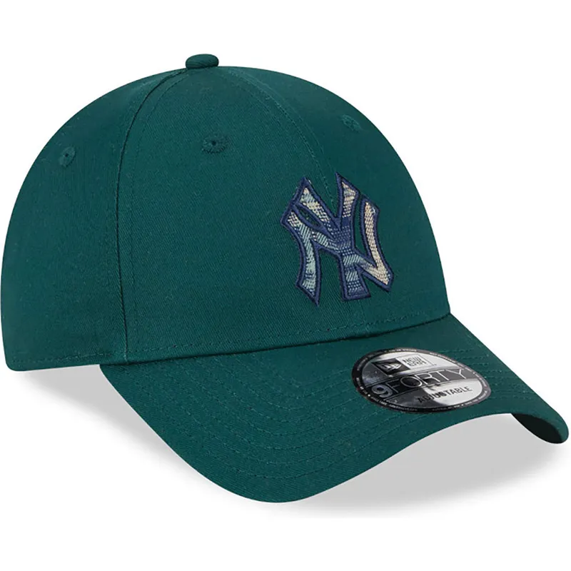 sapkak-ivelt-zold-allithato-9forty-check-infill-new-york-yankees-mlb-new-era