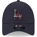 sapkak-ivelt-sotetkek-allithato-9forty-check-infill-los-angeles-dodgers-mlb-new-era