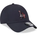 sapkak-ivelt-sotetkek-allithato-9forty-check-infill-los-angeles-dodgers-mlb-new-era