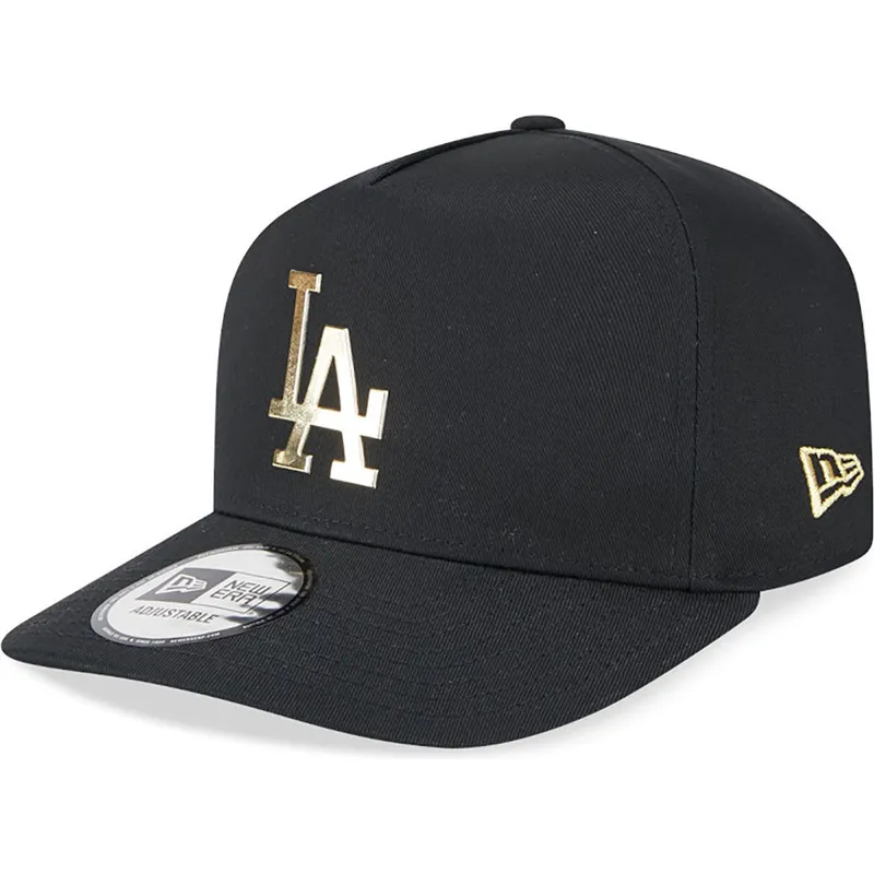 sapkak-ivelt-fekete-snapback-a-frame-foil-pack-los-angeles-dodgers-mlb-new-era