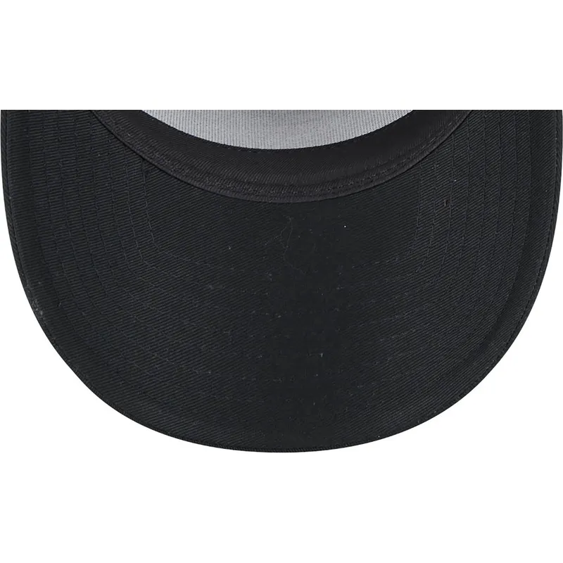 schwarze-snapback-cap-mit-gebogenem-schirm-a-frame-foil-pack-der-los-angeles-lakers-nba-von-new-era