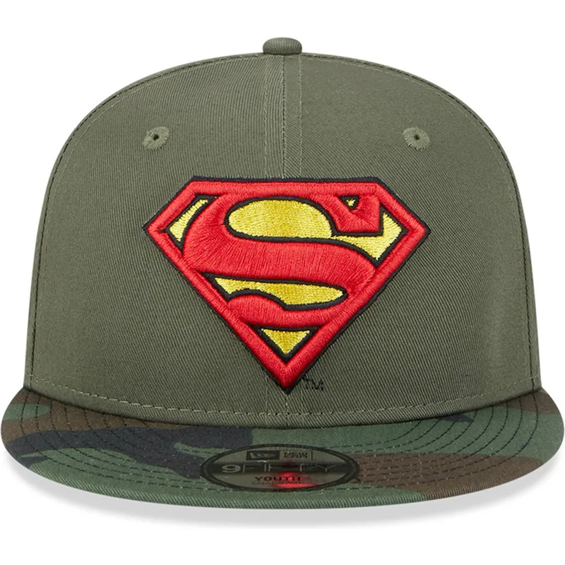 sapkak-lapos-zold-snapback-gyereknek-9fifty-superman-dc-comics-new-era