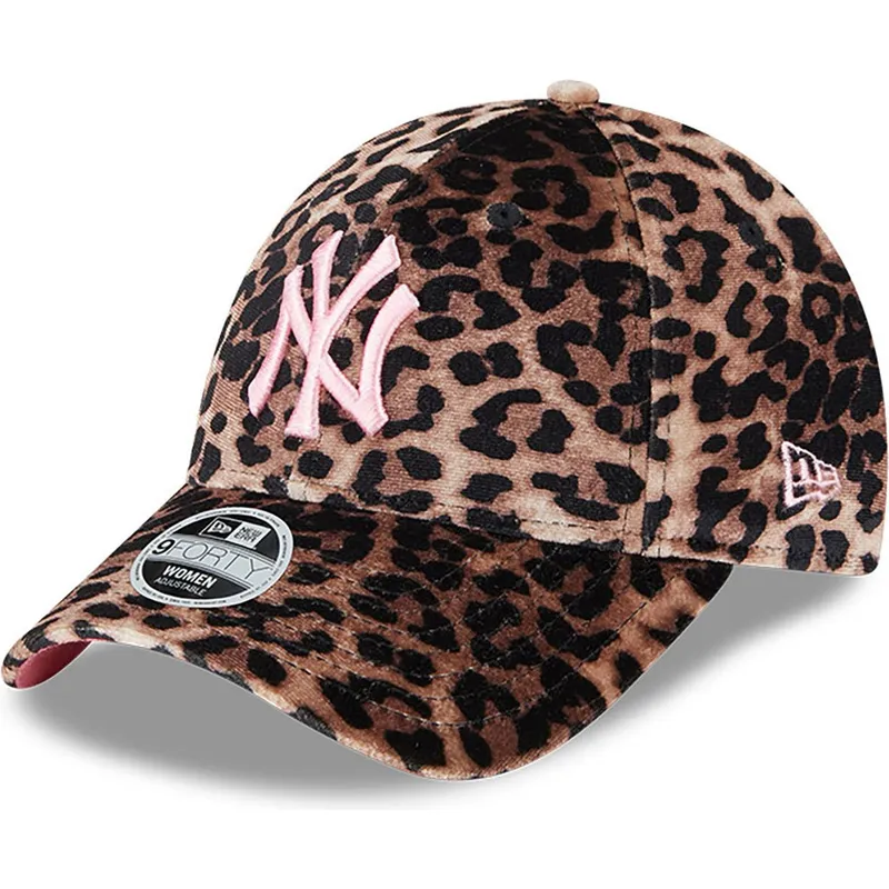 cap-ivelt-leopard-reguliruema-lenta-rosa-9forty-velour-new-york-yankees-mlb-new-era