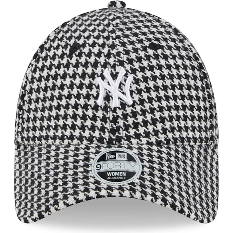 sapkak-ivelt-fekete-allithato-9forty-houndstooth-new-york-yankees-mlb-new-era sapkak-ivelt-fekete-allithato-9forty-houndstooth-new-york-yankees-mlb-new-era