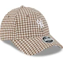 sapkak-ivelt-barna-allithato-9forty-houndstooth-new-york-yankees-mlb-new-era