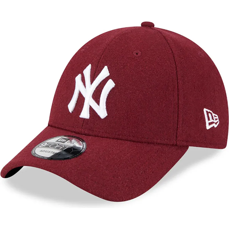 sapkak-ivelt-piros-allithato-9forty-essential-melton-wool-new-york-yankees-mlb-new-era