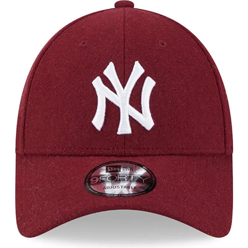 sapkak-ivelt-piros-allithato-9forty-essential-melton-wool-new-york-yankees-mlb-new-era