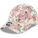 sapkak-ivelt-bezs-allithato-rosa-9forty-floral-cord-new-york-yankees-mlb-new-era