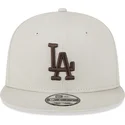 sapkak-lapos-bezs-snapback-9fifty-league-essential-los-angeles-dodgers-mlb-new-era