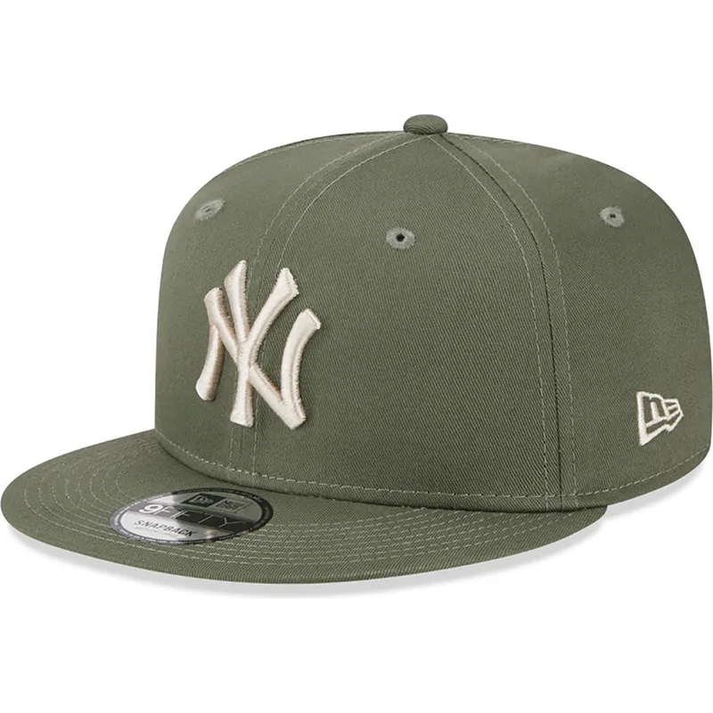 sapkak-lapos-zold-snapback-9fifty-league-essential-new-york-yankees-mlb-new-era