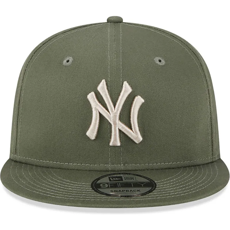 sapkak-lapos-zold-snapback-9fifty-league-essential-new-york-yankees-mlb-new-era
