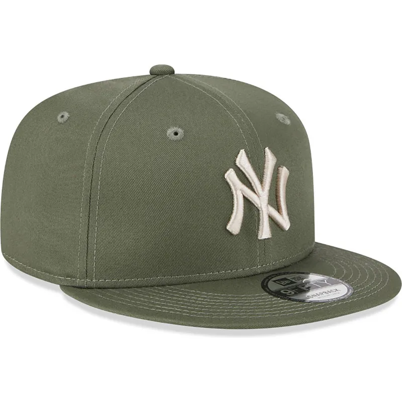 sapkak-lapos-zold-snapback-9fifty-league-essential-new-york-yankees-mlb-new-era
