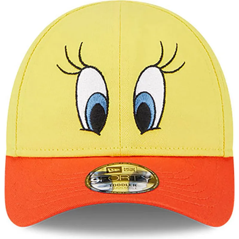sapkak-ivelt-sarga-allithato-gyereknek-9forty-piolin-looney-tunes-new-era