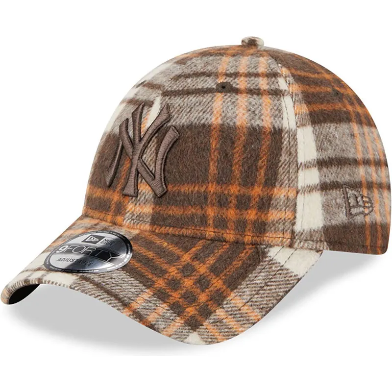 sapkak-ivelt-barna-allithato-9forty-check-new-york-yankees-mlb-new-era