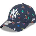 sapkak-ivelt-sotetkek-allithato-gyereknek-9forty-festive-new-york-yankees-mlb-new-era