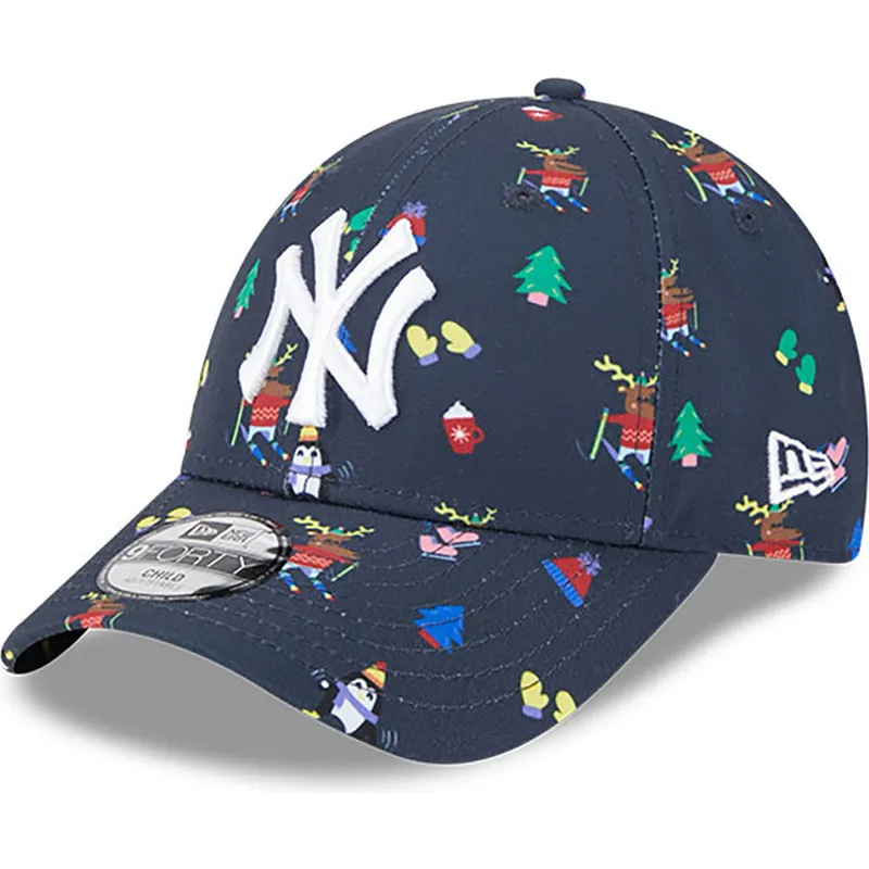 sapkak-ivelt-sotetkek-allithato-gyereknek-9forty-festive-new-york-yankees-mlb-new-era