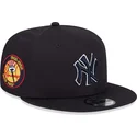new-era-new-york-yankees-mlb-9fifty-side-patch-script-snapback-kappe-in-marineblau-mit-marineblauem-logo