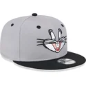graue-und-schwarze-snapback-kappe-9fifty-bugs-bunny-looney-tunes-von-new-era