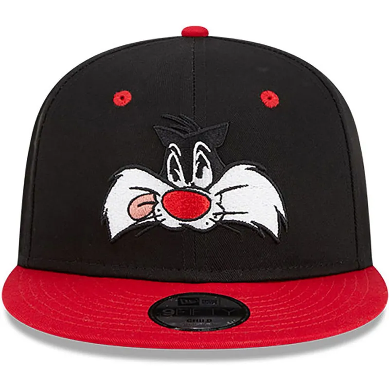 sapkak-lapos-fekete-snapback-9fifty-silvestre-looney-tunes-new-era