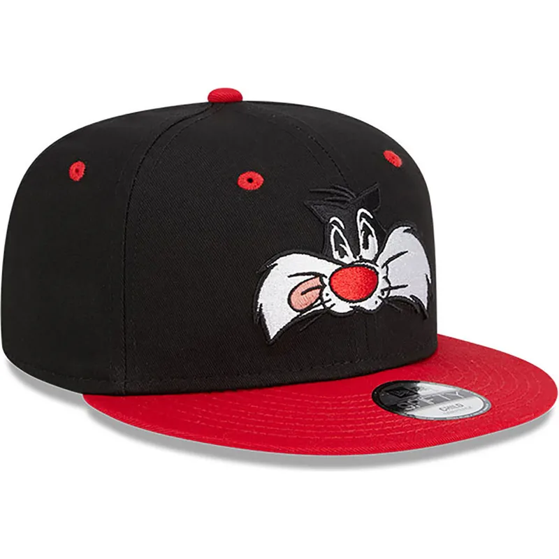 sapkak-lapos-fekete-snapback-9fifty-silvestre-looney-tunes-new-era