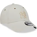 sapkak-ivelt-bezs-allithato-9forty-washed-canvas-new-york-yankees-mlb-new-era