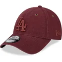 sapkak-ivelt-piros-allithato-9forty-washed-canvas-los-angeles-dodgers-mlb-new-era