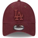 sapkak-ivelt-piros-allithato-9forty-washed-canvas-los-angeles-dodgers-mlb-new-era