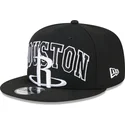 svart-platt-snapbackkeps-9fifty-tip-off-2023-houston-rockets-nba-fran-new-era