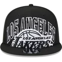 svart-platt-snapbackkeps-9fifty-tip-off-2023-los-angeles-lakers-nba-fran-new-era