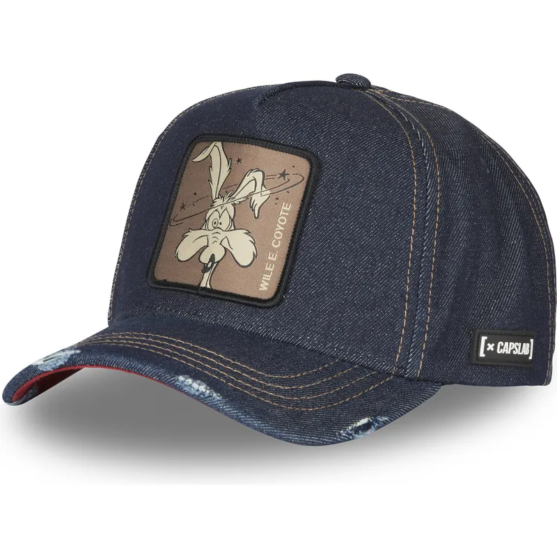 sapkak-ivelt-sotetkek-snapback-denim-loo8-coy1-kojot-looney-tunes-capslab