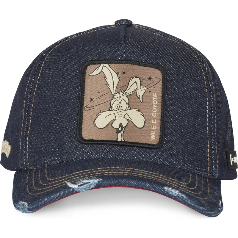 sapkak-ivelt-sotetkek-snapback-denim-loo8-coy1-kojot-looney-tunes-capslab