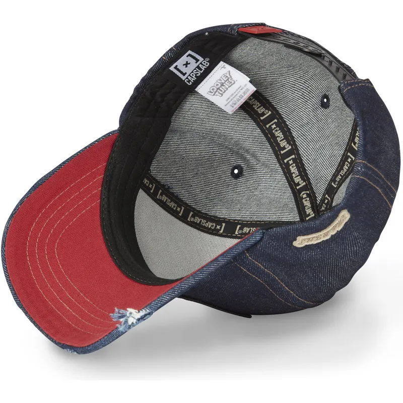 sapkak-ivelt-sotetkek-snapback-denim-loo8-coy1-kojot-looney-tunes-capslab
