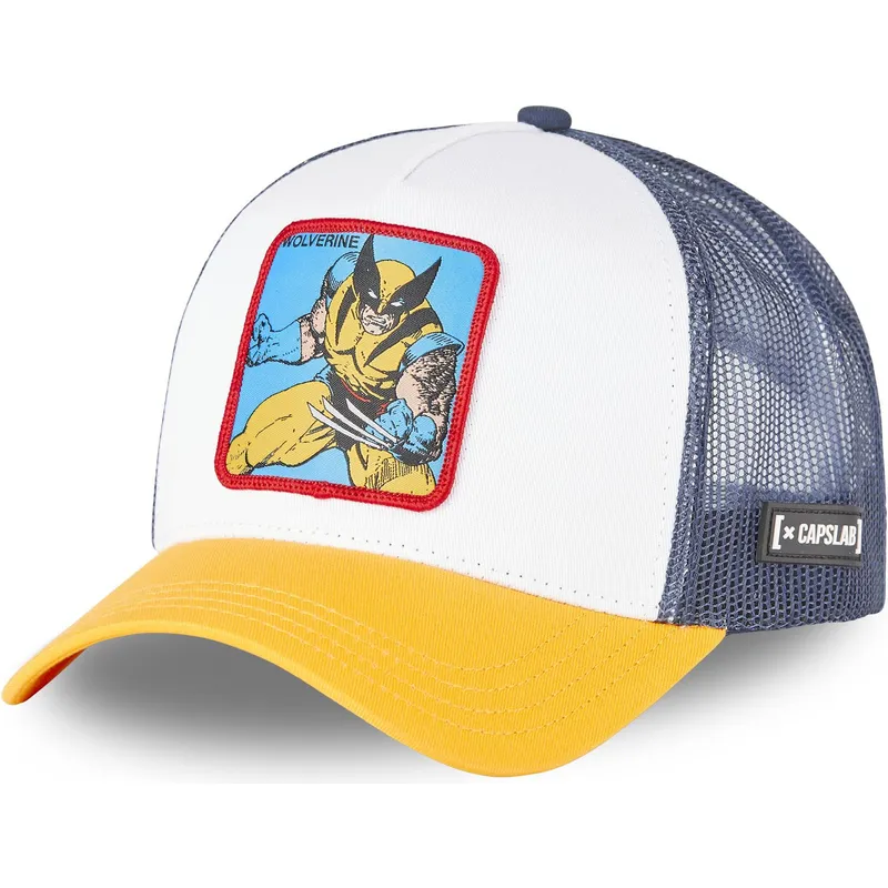 sapkak-ivelt-feher-snapback-wol-wolverine-marvel-comics-capslab