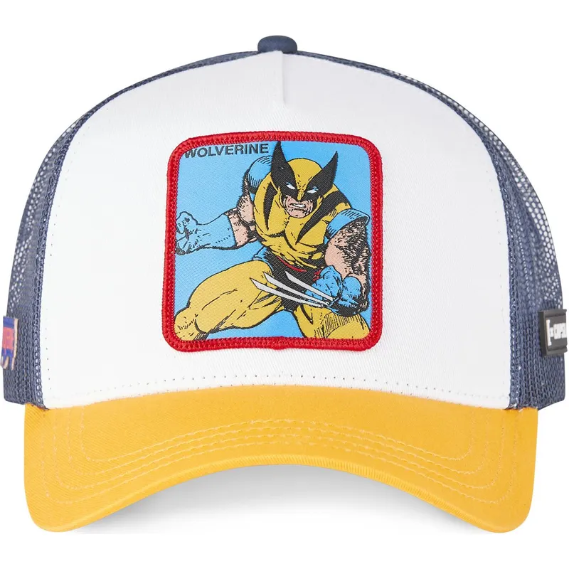 sapkak-ivelt-feher-snapback-wol-wolverine-marvel-comics-capslab