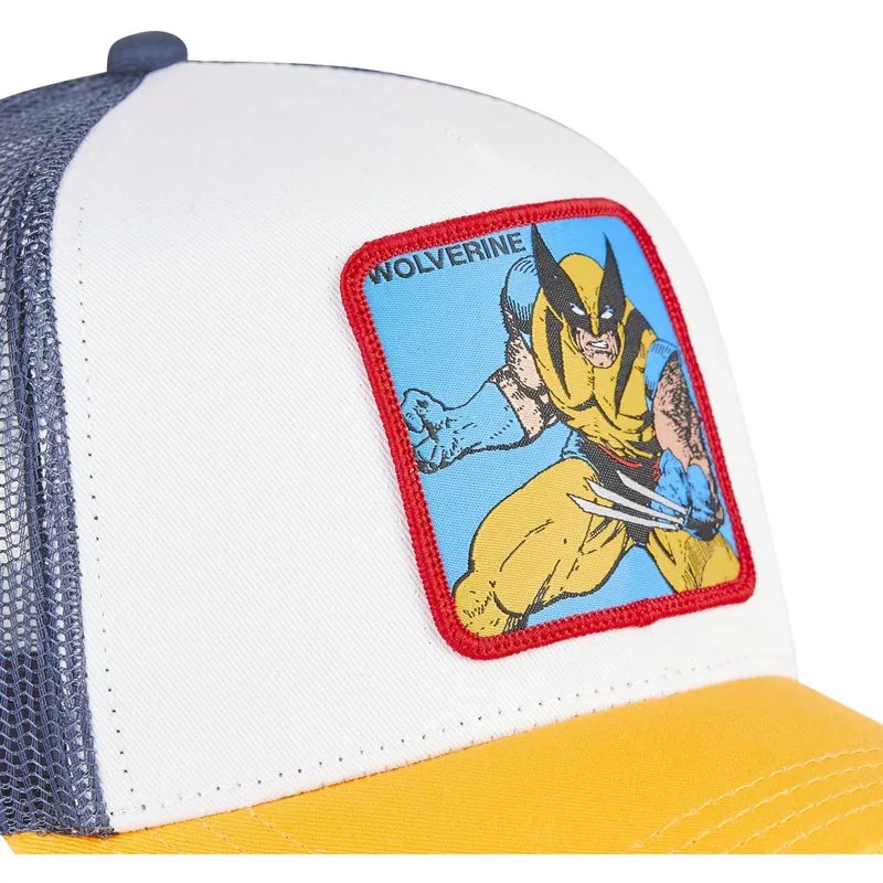 sapkak-ivelt-feher-snapback-wol-wolverine-marvel-comics-capslab