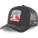schwarze-trucker-cap-monkey-d-luffy-luf3-one-piece-von-capslab