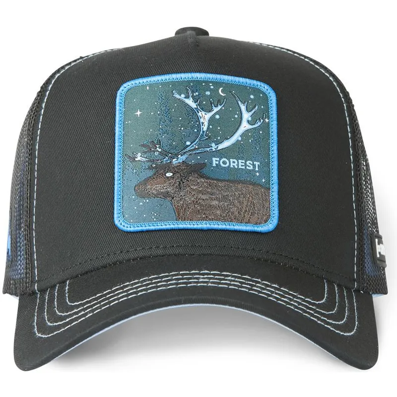 sapkak-ivelt-fekete-snapback-forest-cas2-for1-szarvas-mitikus-lenyek-capslab