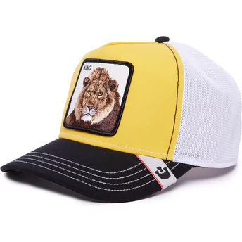 Goorin Bros. King MV Lion The Farm MVP Yellow, White and Black Trucker Hat