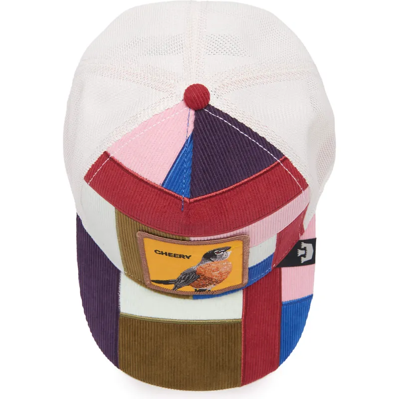 sapkak-ivelt-tobbszinu-snapback-cheery-right-side-of-the-bed-the-farm-patchwork-the-farm-goorin-bros sapkak-ivelt-tobbszinu-snapback-cheery-right-side-of-the-bed-the-farm-patchwork-the-farm-goorin-bros