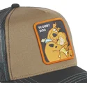 capslab-sbd2-braune-und-schwarze-trucker-kappe-scooby-doo-und-shaggy-rogers