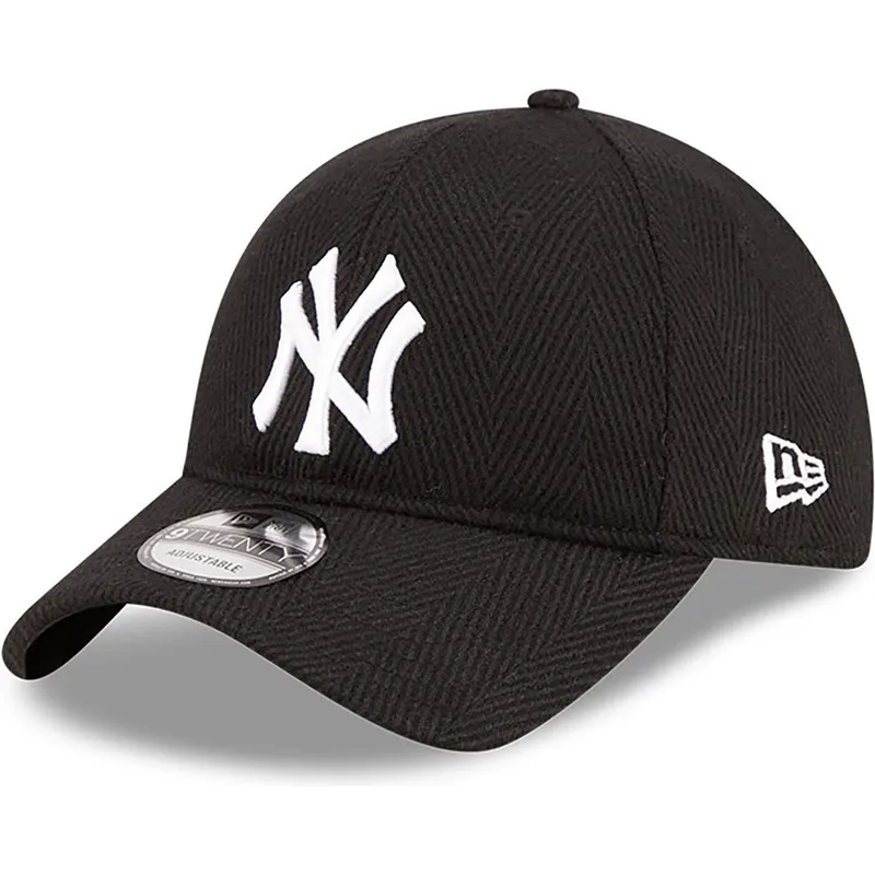 sapkak-ivelt-fekete-allithato-9twenty-herringbone-new-york-yankees-mlb-new-era sapkak-ivelt-fekete-allithato-9twenty-herringbone-new-york-yankees-mlb-new-era