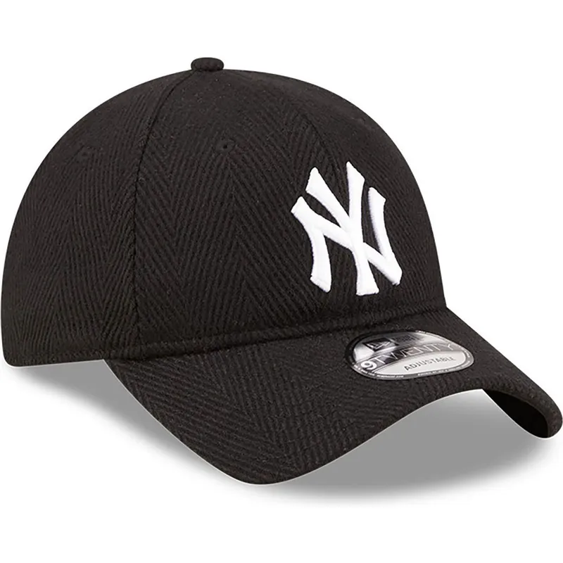 sapkak-ivelt-fekete-allithato-9twenty-herringbone-new-york-yankees-mlb-new-era sapkak-ivelt-fekete-allithato-9twenty-herringbone-new-york-yankees-mlb-new-era