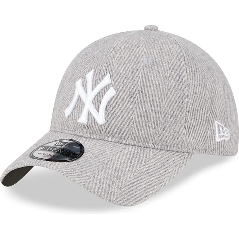 sapkak-ivelt-szurke-allithato-9twenty-herringbone-new-york-yankees-mlb-new-era