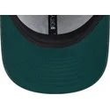 verstellbare-grune-gebogene-kappe-mit-grunem-logo-9forty-towelling-der-new-york-yankees-mlb-von-new-era