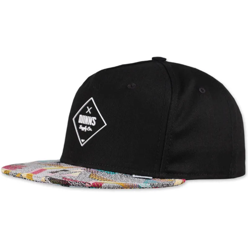 sapkak-lapos-fekete-snapback-rubber-aztek-djinns