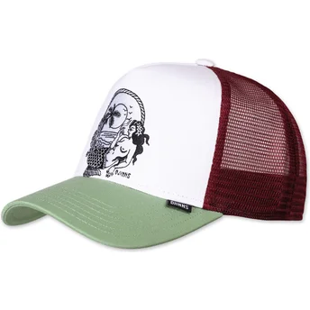 Sapkák ívelt többszínű snapback , Lazy Mermaid HFT Djinns