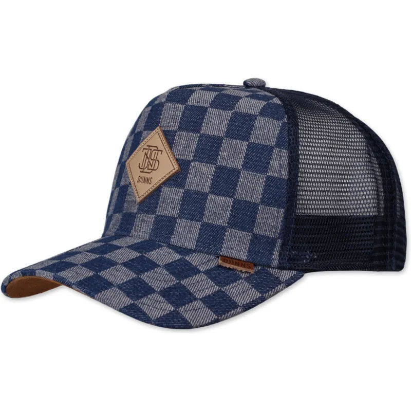 sapkak-ivelt-kek-snapback-hft-denim-check-djinns